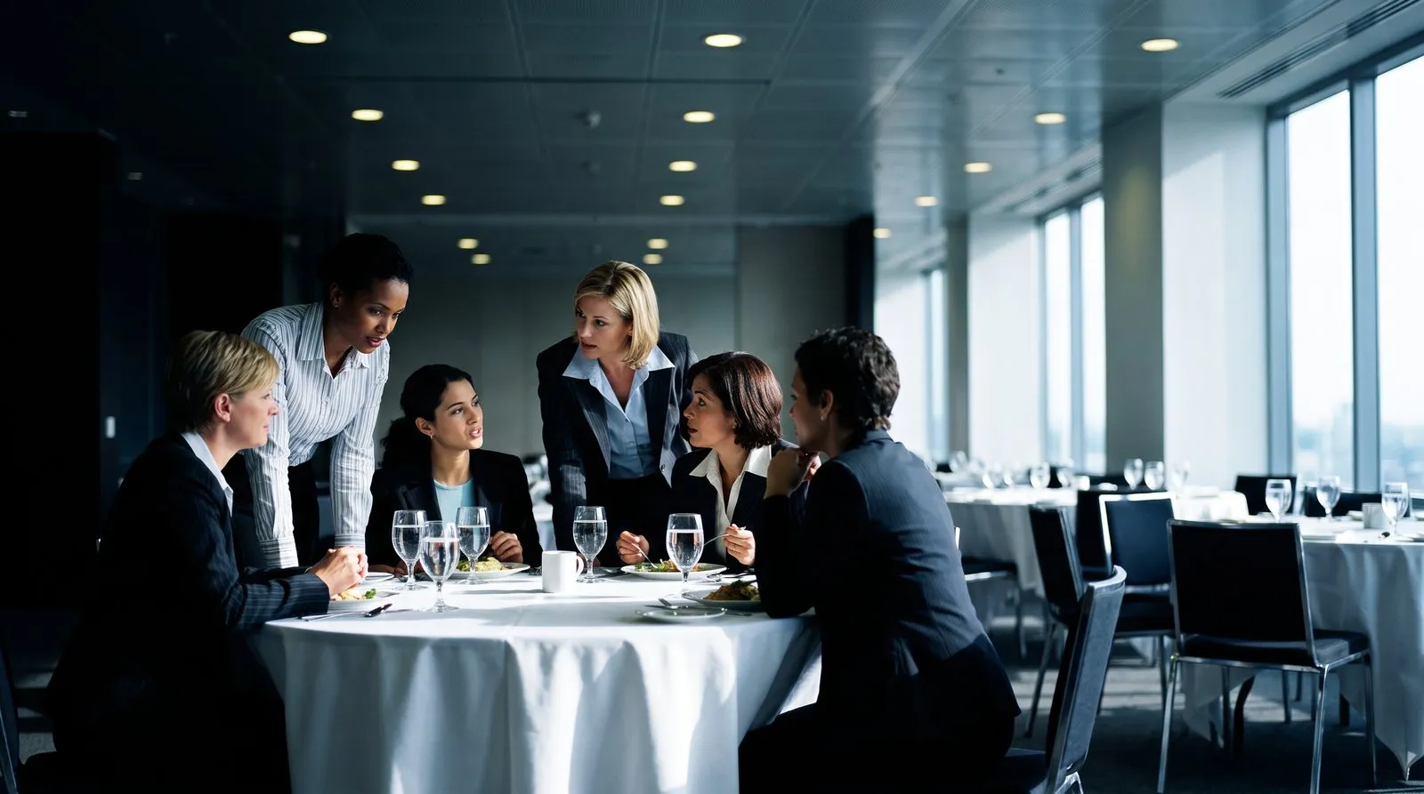Professional networking and lunch